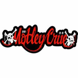 Motley Crue Dr. Feelgood Script - Vinyl Sticker