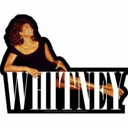Whitney Houston Smiling Star - Vinyl Sticker