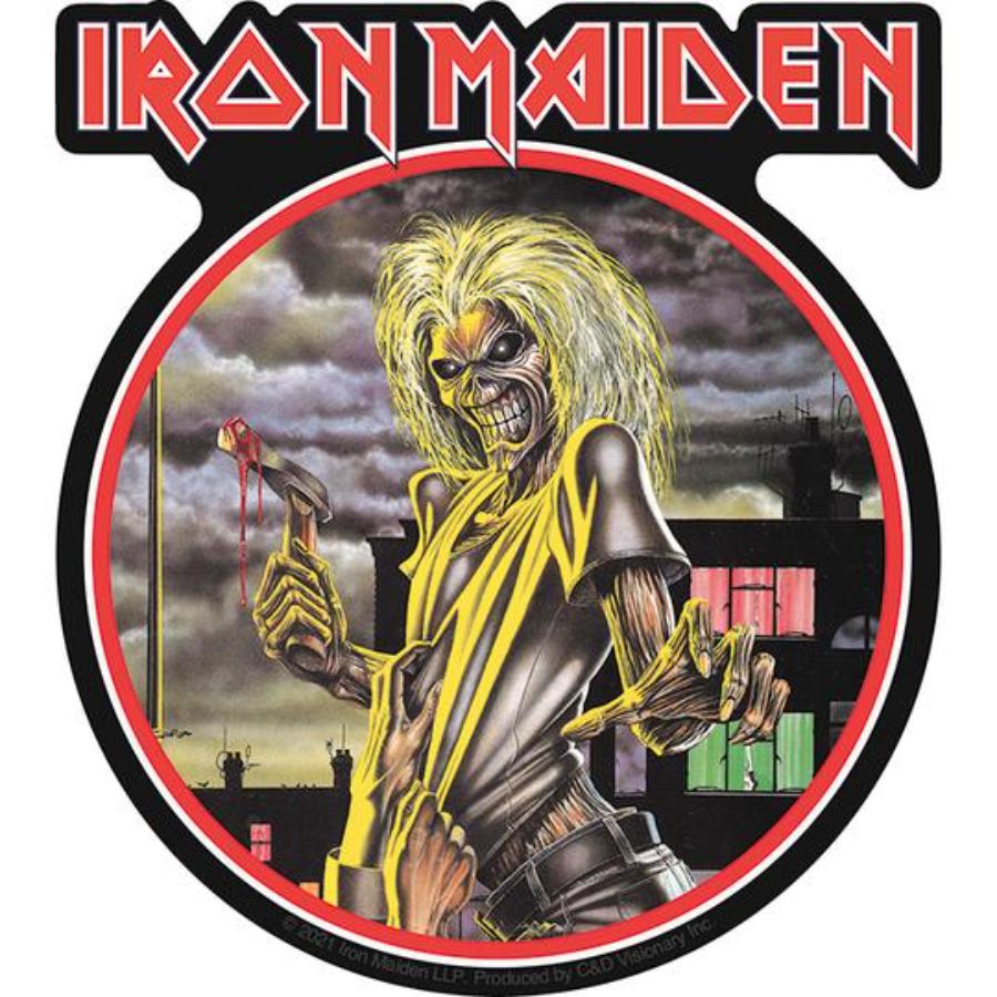 Iron Maiden Eddie - Vinyl Sticker at Sticker Shoppe