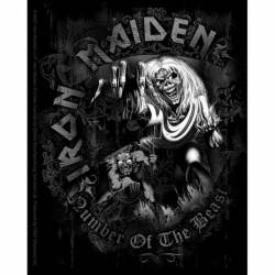 Iron Maiden Number of the Beast - Vinyl Sticker