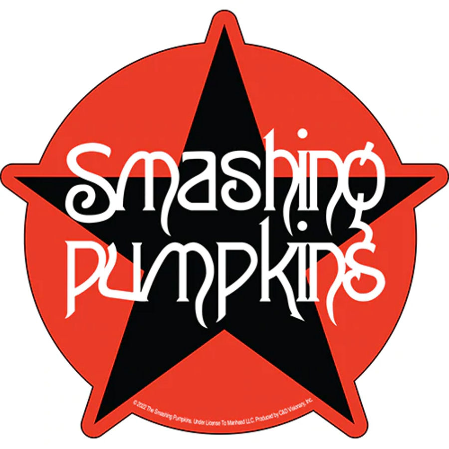 Smashing Pumpkins Star Logo - Vinyl Sticker at Sticker Shoppe