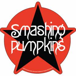 Smashing Pumpkins Star Logo - Vinyl Sticker