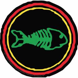 Fishbone Logo - Vinyl Sticker