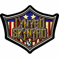 Lynyrd Skynyrd Shield - Vinyl Sticker