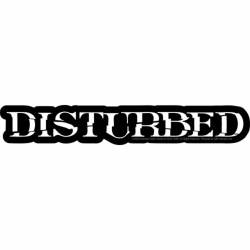 Disturbed Logo - Vinyl Sticker