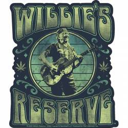 Willie's Reserve Guitar - Vinyl Sticker