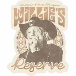 Willie's Reserve Tokin' - Vinyl Sticker