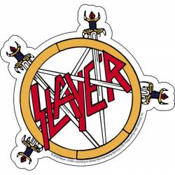 Slayer Pentagram - Vinyl Sticker