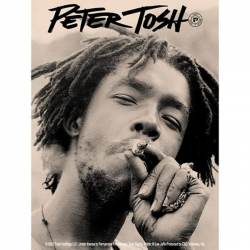 Peter Tosh Sepia Smoke - Vinyl Sticker