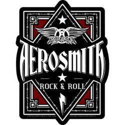 Aerosmith Rock & Roll - Vinyl Sticker