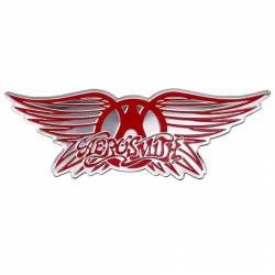 Aerosmith Wings Logo - Foil Metal Sticker