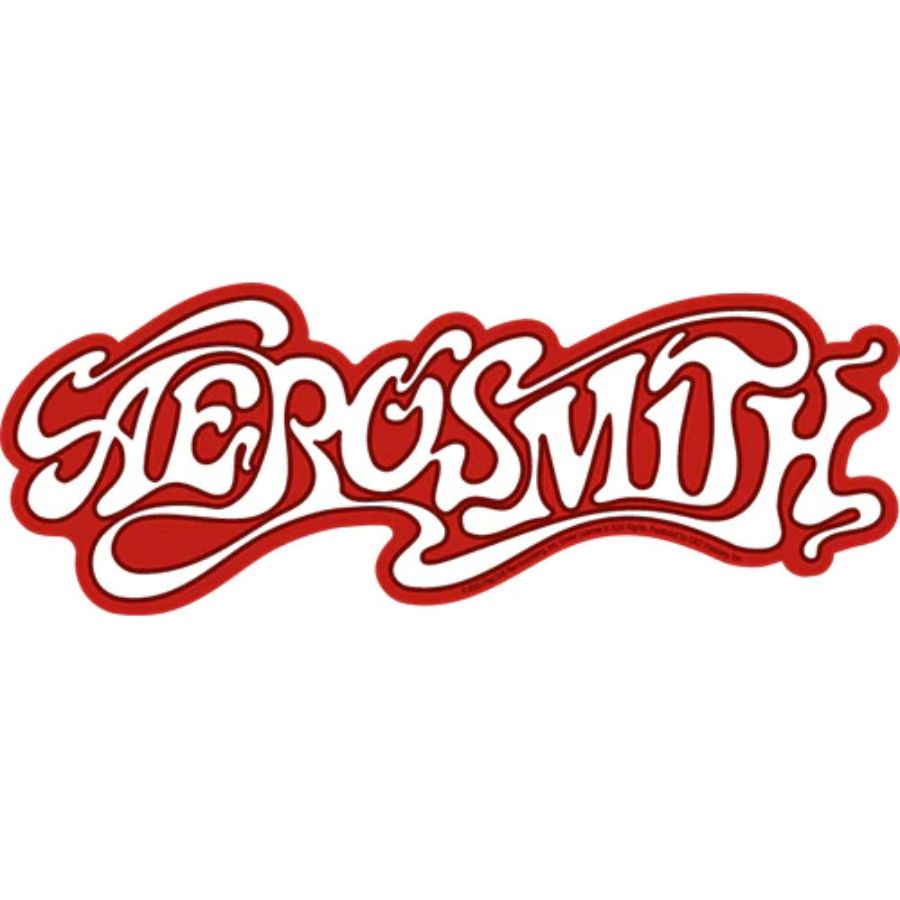 Aerosmith Name Logo - Vinyl Sticker at Sticker Shoppe