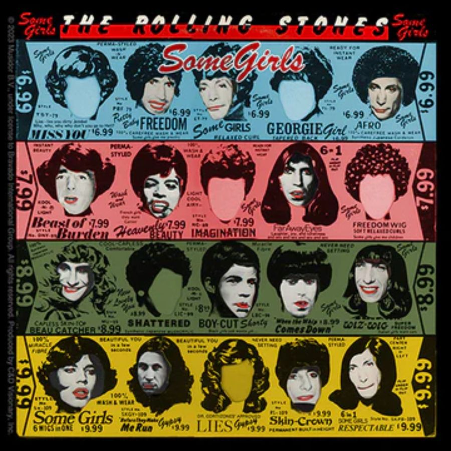 The Rolling Stones Some Girls - Vinyl Sticker at Sticker Shoppe