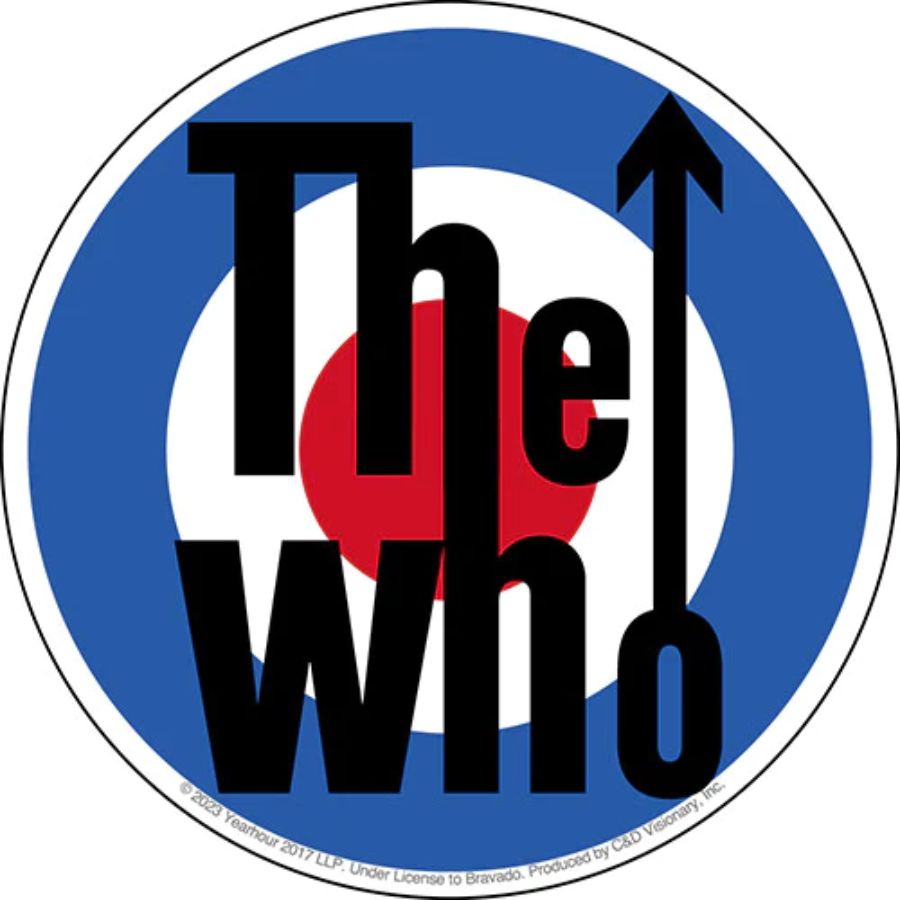 The Who Target Logo - Vinyl Sticker at Sticker Shoppe