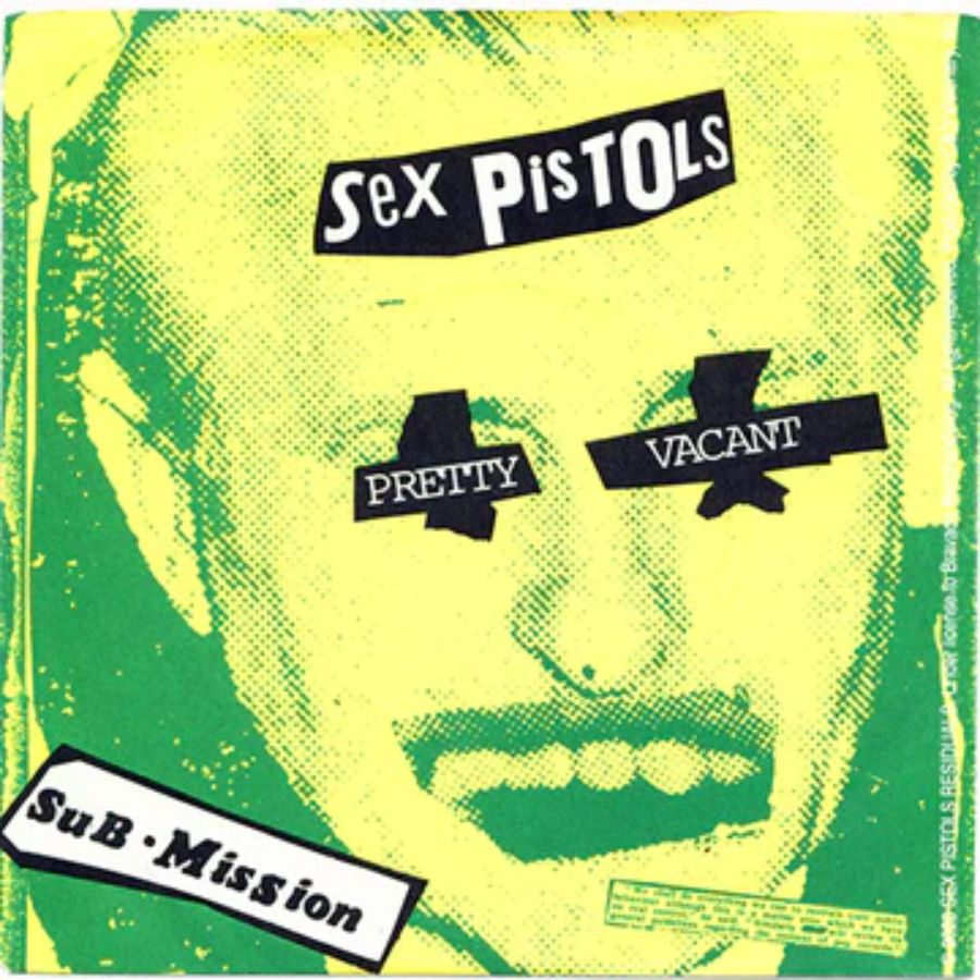 Sex Pistols Pretty Vacant Vinyl Sticker At Sticker Shoppe