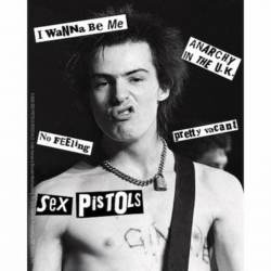 Sex Pistols Sid Vicious - Vinyl Sticker