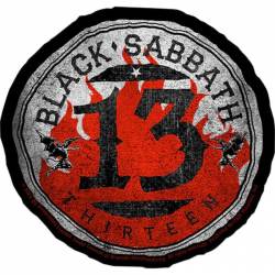 Black Sabbath Thirteen - Vinyl Sticker