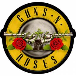 Guns N Roses Bullet - Vinyl Sticker