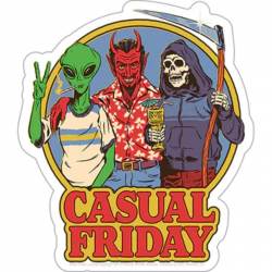 Steven Rhodes Casual Friday - Vinyl Sticker