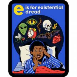 Steven Rhodes Existential Dread - Vinyl Sticker