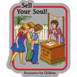 Steven Rhodes Sell Your Soul - Vinyl Sticker