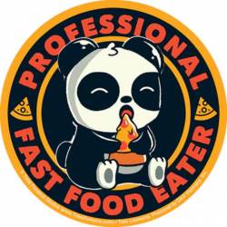 Tobe Fonseca Fast Food Eater - Vinyl Sticker