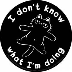 Tobe Fonseca Idk What I'm Doing - Vinyl Sticker