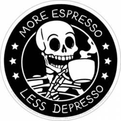 Tobe Fonseca More Espresso - Vinyl Sticker