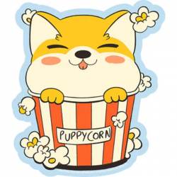 Tobe Fonseca Puppycorn - Vinyl Sticker