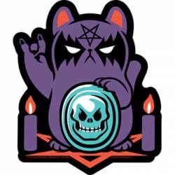 Tobe Fonseca Satanic Cat - Vinyl Sticker