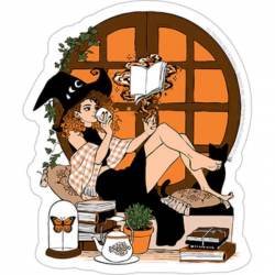 Ivy Dolamore Autumn Witch - Vinyl Sticker