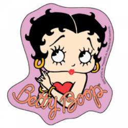 Betty Boop Close Up - Vinyl Sticker