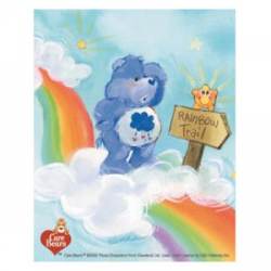 Care Bears Grumpy Bear - Vinyl Sticker