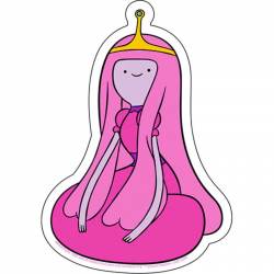 Adventure Time Princess Bubblegum - Vinyl Sticker