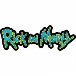 Rick & Morty Logo - Vinyl Sticker