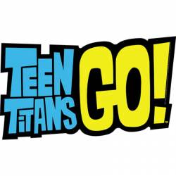 Teen Titans Go! Logo - Vinyl Sticker