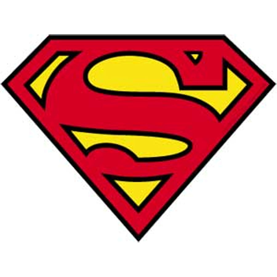 Superman Logo - Vinyl Sticker at Sticker Shoppe