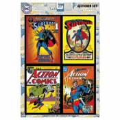 DC Comics Originals Superman - Set of 4 Mini Stickers