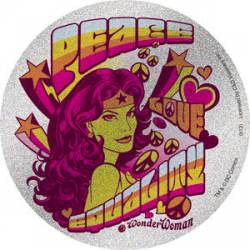 Wonder Woman Peace - Vinyl Sticker