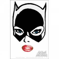 Batgirl Closeup - Vinyl Sticker