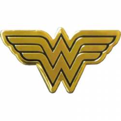 DC Comics Originals Wonder Woman Logo - Foil Metal Sticker