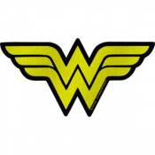 Wonder Woman Glitter Logo - Vinyl Sticker