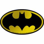 Batman Gold Metallic Logo - Vinyl Sticker