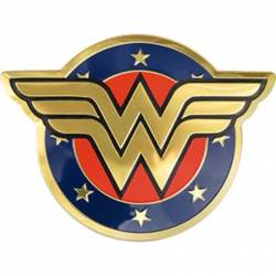 DC Comics Originals Wonder Woman Shield - Foil Metal Sticker
