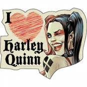 Batman Harley Quinn I Love - Vinyl Sticker