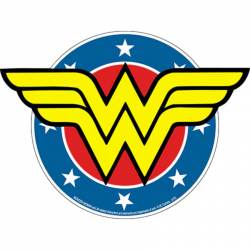 DC Comics Wonder Woman Shield - Vinyl Sticker
