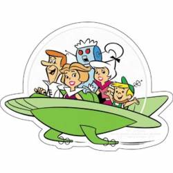 The Jetsons Family Ship - Vinyl Sticker