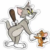 Tom & Jerry Handshake - Vinyl Sticker