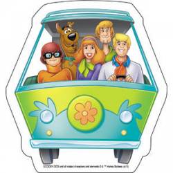 Scooby-Doo Mystery Machine - Vinyl Sticker