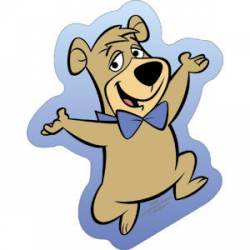 Yogi Bear Booboo Dance - Vinyl Sticker